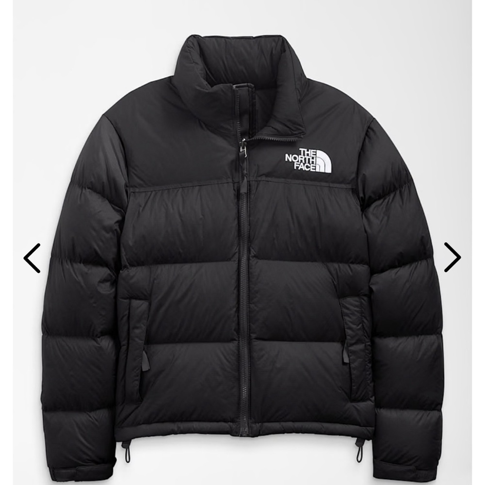 The North Face Women’s 1996 Retro Nuptse Jacket in black.  Size XS